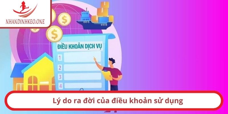 Điều khoản sử dụng - Chính sách bảo vệ quyền lợi hội viên 1 Lý do ra đời của điều khoản sử dụng